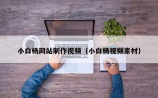 瑞安小白杨网站制作视频（小白杨视频素材）